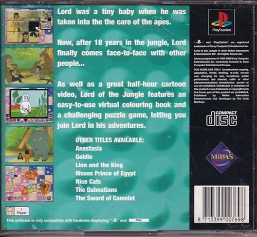 Lord of the Jungle - PS1 (B Grade) (Genbrug)